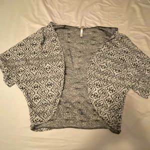 Open 3/4 sleeve Cardigan